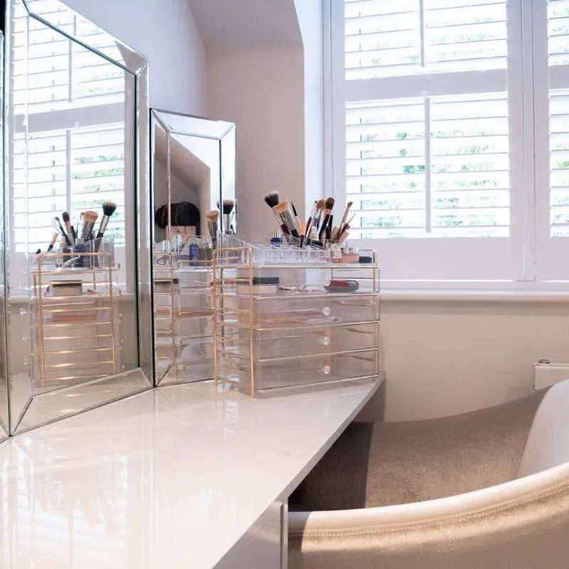 Espejo de Maquillaje con Luz LED Regulable